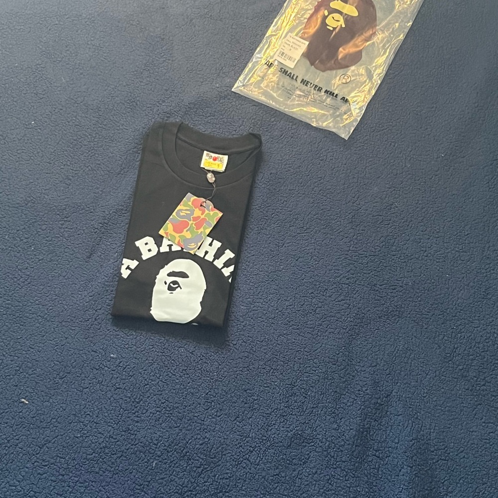 Bape Black Short Sleeve Tee